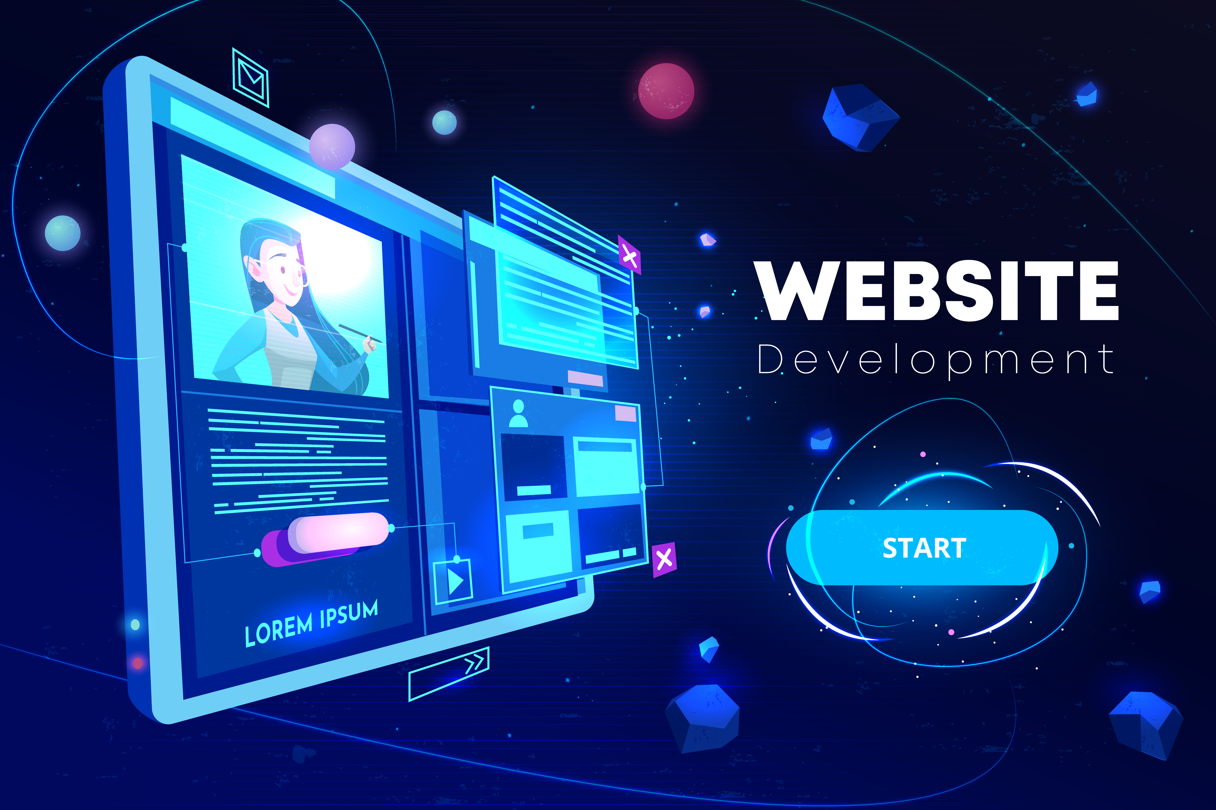 Static Web Designing Services in New Delhi